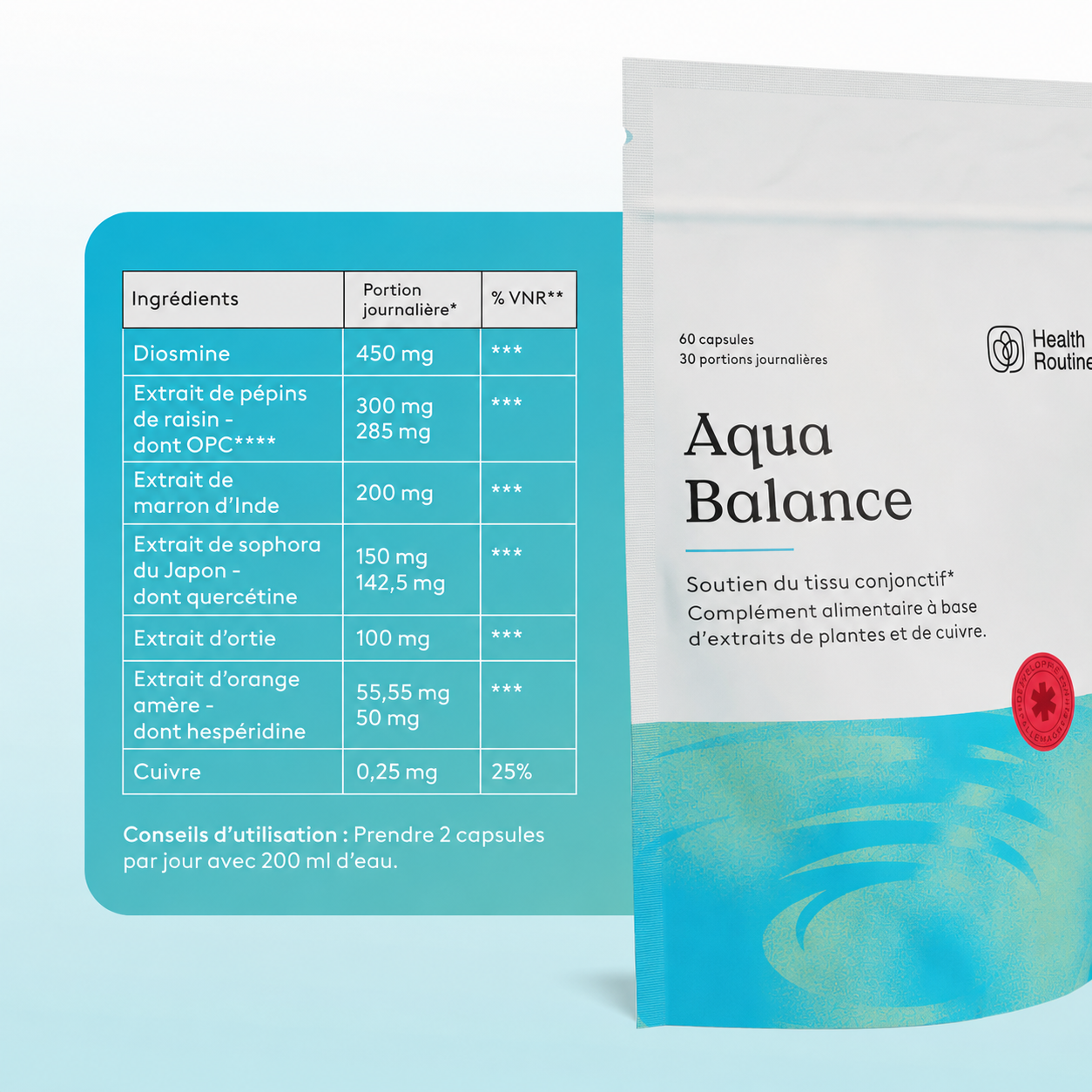 Aqua Balance™ — Routine Jambes Légères
